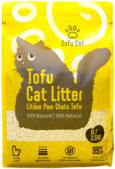 Dofu Cat Unscented Clumping Tofu Multi-Cat Litter, 5.5-lb bag