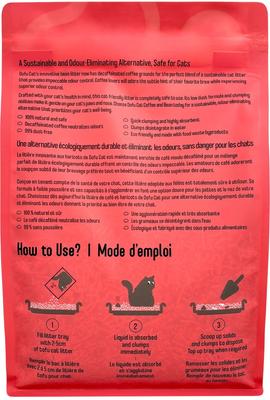 Show full view: Dofu Cat Unscented Coffee & Bean Clumping Tofu Cat Litter, 5.5-lb bag slide 3 of 11