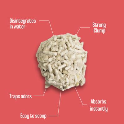 Show full view: Dofu Cat Unscented Coffee & Bean Clumping Tofu Cat Litter, 5.5-lb bag slide 8 of 11