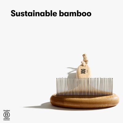 Show full view: DOG By Dr Lisa Bamboo Dog Rake Grooming Tool slide 5 of 6