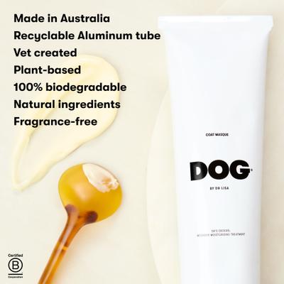 Show full view: DOG By Dr Lisa Dog Coat Masque Conditioner, 5.29-fl oz bottle slide 6 of 7