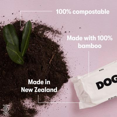 Show full view: DOG By Dr Lisa Gentle Dog Grooming Wipes, 80 count slide 4 of 8