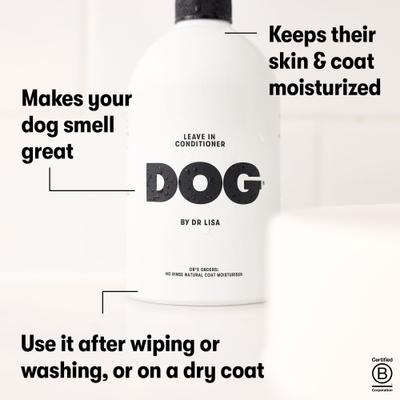 Show full view: DOG By Dr Lisa Leave In Dog Conditioner, 16.9-fl oz bottle slide 4 of 9
