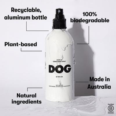 Show full view: DOG By Dr Lisa Leave In Dog Conditioner Spray, 10-fl oz bottle slide 5 of 7