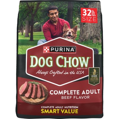Dog Chow Dog Chow Complete Adult Beef Flavor Dry Dog Food, 32-lb bag