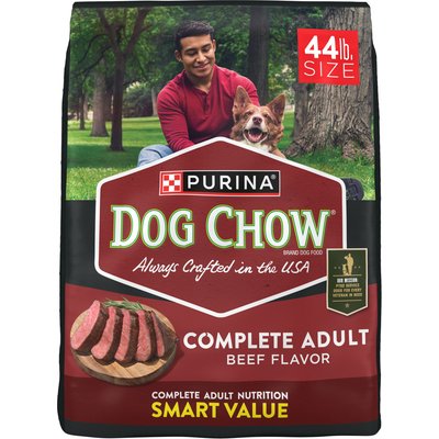 Dog Chow Dog Chow Complete Adult with Beef Flavor Dry Dog Food, 44-lb bag