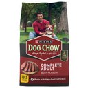 Dog Chow Kibble Beef Flavor Complete Dry Dog Food, 18.5-lb bag