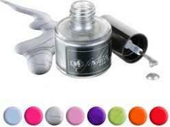 Dog Fashion Spa Nail Polish, Chic Paw Silver