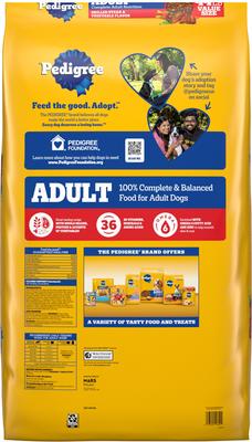 Show full view: Dog Food & Treats Starter Pack - Pedigree Steak & Vegetable Dry Food, Beef & Chicken Canned Food, Chicken Dental Treats slide 6 of 9