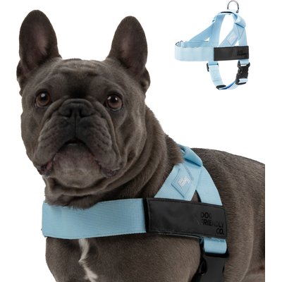 Dog Friendly Co. Dog Friendly Co. Adjustable Neck & Chafe Resistant Dog Harness, Sky Blue, Medium