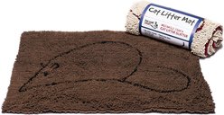 Dog Gone Smart Cat Litter Mat, Brown