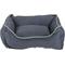 Show in main carousel: Dog Gone Smart Chenille Lounger Dog Bed, Blue, Small slide 1 of 3