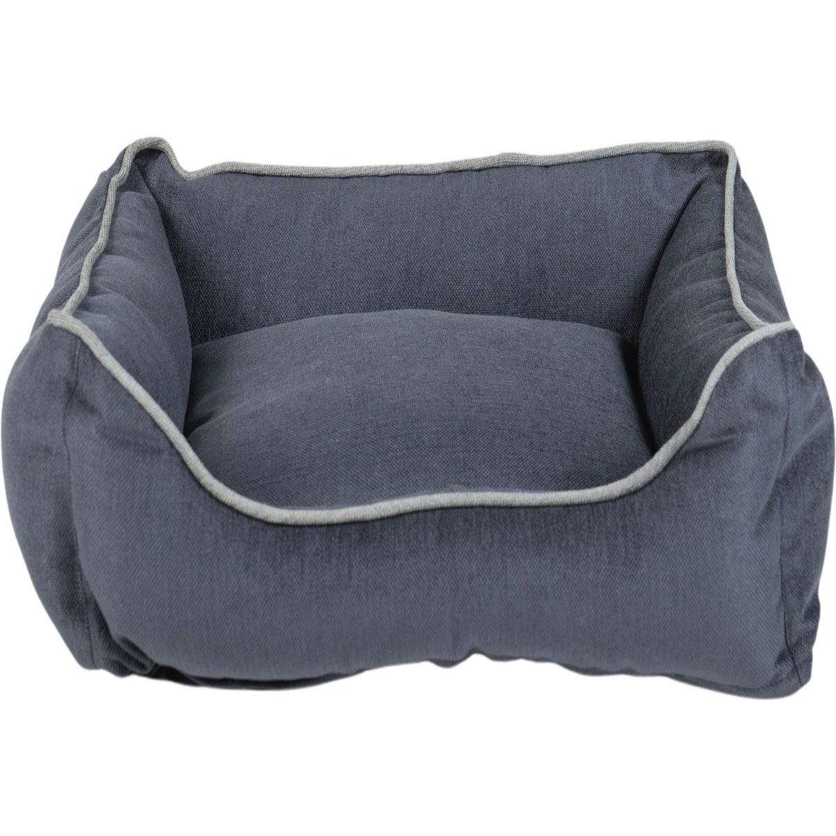 Dog Gone Smart Chenille Lounger Dog Bed, Blue, X-Small