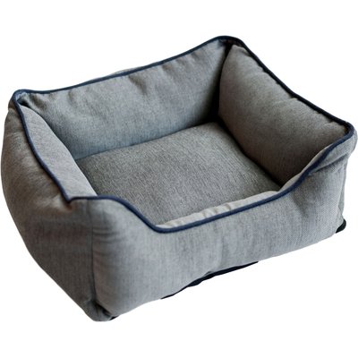 Dog Gone Smart Dog Gone Smart Chenille Lounger Dog Bed, Grey, X-Small