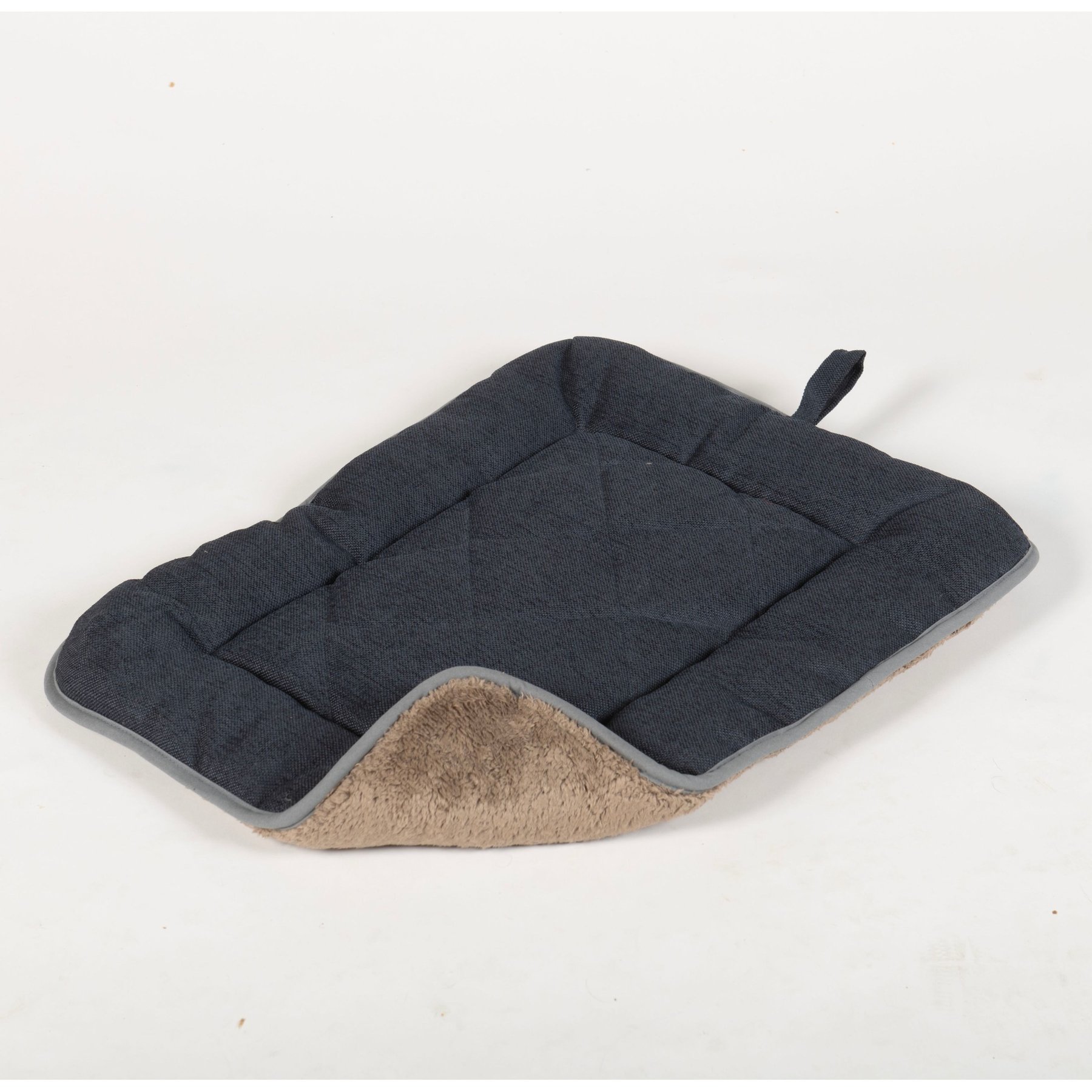 Dog Gone Smart Chenille Sleeper Cushion Dog Bed, Blue, XX-Large