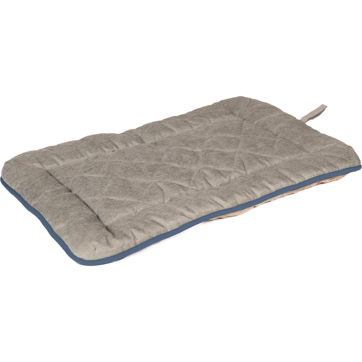 Dog Gone Smart Chenille Sleeper Cushion Dog Bed, Grey, Medium