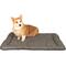 Show in main carousel: Dog Gone Smart Chenille Sleeper Cushion Dog Bed, Grey, Medium slide 3 of 4