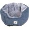 Show in main carousel: Dog Gone Smart Chill Kuzzi Far Infrared Soothing Comfort Bolser Removable Dog & Cat Bed, Small, Slate Blue slide 1 of 4