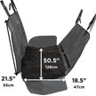 Show in main carousel: Dog Gone Smart Dirty Dog Car Seat Cover & Hammock, Black slide 5 of 5