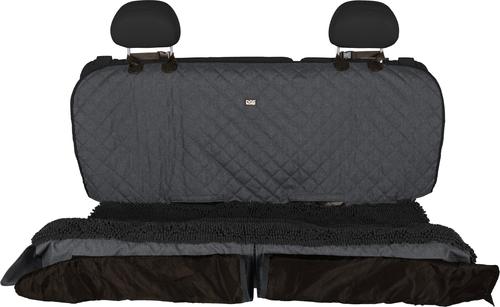 Show full view: Dog Gone Smart Dirty Dog 3-in-1 Car Seat Cover & Hammock, Black slide 3 of 5