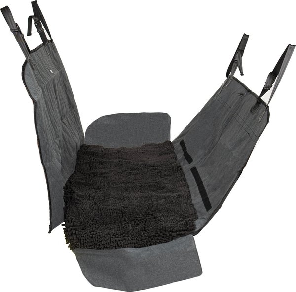 Show full view: Dog Gone Smart Dirty Dog Car Seat Cover & Hammock, Black slide 4 of 5