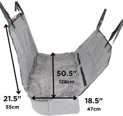 Dog Gone Smart Dirty Dog 3-in-1 Car Seat Cover & Hammock, Grey slide 2 of 6