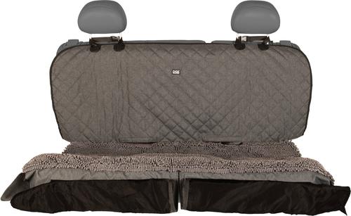 Show full view: Dog Gone Smart Dirty Dog 3-in-1 Car Seat Cover & Hammock, Grey slide 3 of 6