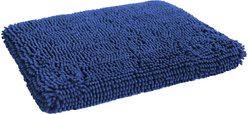 Dog Gone Smart Ultra-Absorbent Microfiber Crate & Travel Dirty Dog Cushion Pad, Bermuda Blue, Medium