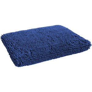Dog Gone Smart Ultra-Absorbent Microfiber Crate & Travel Dirty Dog Cushion Pad, Bermuda Blue, X-Large