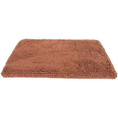 Dog Gone Smart Dog Gone Smart Ultra-Absorbent Microfiber Crate & Travel Dirty Dog Cushion Pad, Brown, Medium
