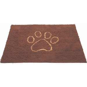Dog Gone Smart Super Absorbent Non-Slip Dirty Dog Doormat, Mocha Brown, Medium