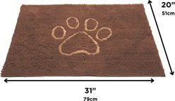 Dog Gone Smart Super Absorbent Non-Slip Dirty Dog Doormat, Mocha Brown, Medium slide 2 of 2