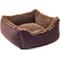 Show in main carousel: Dog Gone Smart Dirty Dog Lounger Bolster Dog & Cat Bed, Small, Brown slide 1 of 2