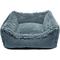 Show in main carousel: Dog Gone Smart Dirty Dog Lounger Bolster Dog & Cat Bed, Small, Grey slide 1 of 3