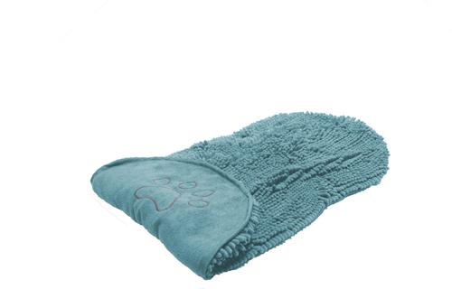 Show full view: Dog Gone Smart Dirty Dog Microfiber Shammy Towel, Pacific Blue, 31 x 13-in slide 2 of 9