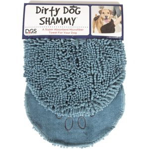 Dog Gone Smart Dirty Dog Shammy Towel, Blue