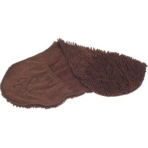 Dog Gone Smart Dirty Dog Super Absorbent Fast-Drying Microfiber Shammy Towel, Brown, 31 x 13-in