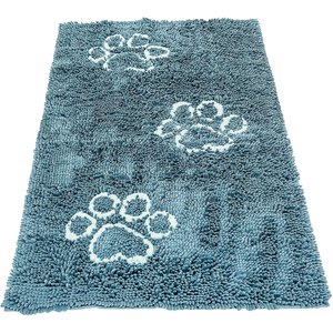 Dog Gone Smart Runner Super Absorbent Non-Slip Dirty Dog Doormat, X-Large, Pacific Blue