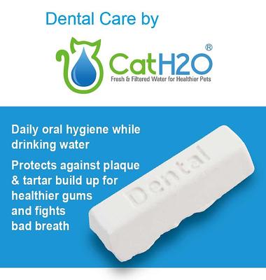 Show full view: DOG H20 & CAT H20 Pet Fountain Dental Care Tablets, 8 count slide 5 of 9