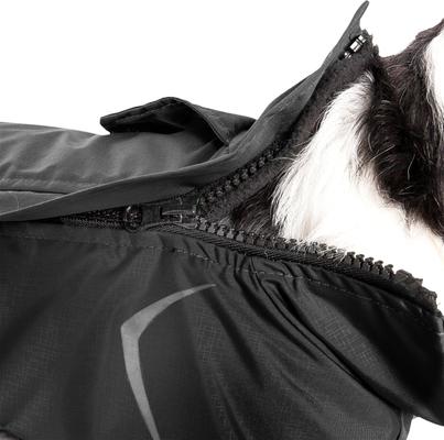 Show full view: Dog Helios Blizzard Full-Bodied Reflective Dog Jacket, Black, X-Large slide 4 of 9