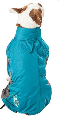 Show full view: Dog Helios Blizzard Full-Bodied Reflective Dog Jacket, Blue, Large slide 3 of 10