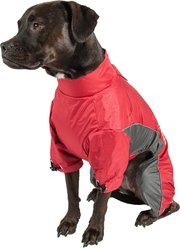 Dog Helios Blizzard Full-Bodied Reflective Dog Jacket, Cola Red, Medium