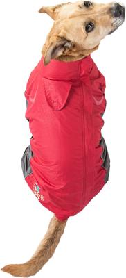 Show full view: Dog Helios Blizzard Full-Bodied Reflective Dog Jacket, Cola Red, X-Large slide 4 of 11