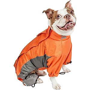 Dog Helios Blizzard Full-Bodied Reflective Dog Jacket, Orange, Large