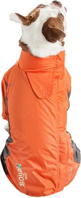 Show full view: Dog Helios Blizzard Full-Bodied Reflective Dog Jacket, Orange, Large slide 7 of 10