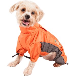 Dog Helios Blizzard Full-Bodied Reflective Dog Jacket, Orange, Small