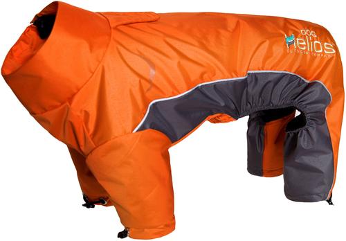 Show full view: Dog Helios Blizzard Full-Bodied Reflective Dog Jacket, Orange, Small slide 3 of 10