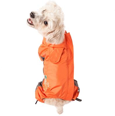 Show full view: Dog Helios Blizzard Full-Bodied Reflective Dog Jacket, Orange, Small slide 7 of 10