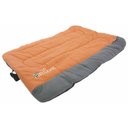 Dog Helios Combat-Terrain Outdoor Folding Dog Bed, Orange / Grey, Large