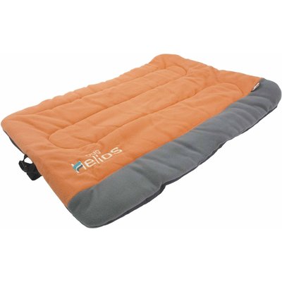 Dog Helios Dog Helios Combat-Terrain Outdoor Folding Dog Bed, Orange / Grey, Medium